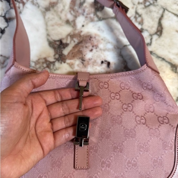 Pink Vintage Gucci Jackie Bag - Picture 10 of 13